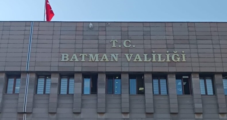 Valilik açıkladı… Batman’da 10 günlük ‘eylem’ yasağı