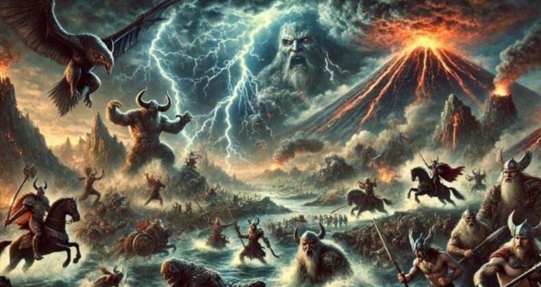 Vikinglerin kıyamet hikayesi “Ragnarok” gerçek mi? 1.500 Yıl önceki felaketin mitolojiye etkisi