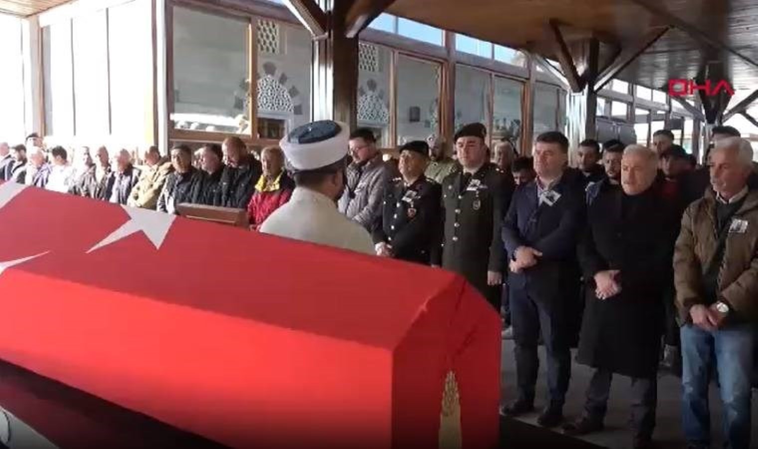 Yatağında ölü bulunmuştu… Jandarma Er Mehmet Melih Çopur, toprağa verildi