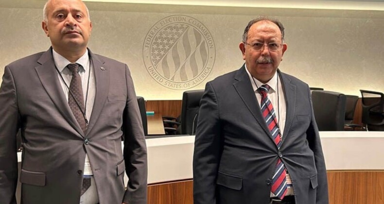 YSK Başkanı Ahmet Yener, ABD seçimi için Washington’a gidiyor