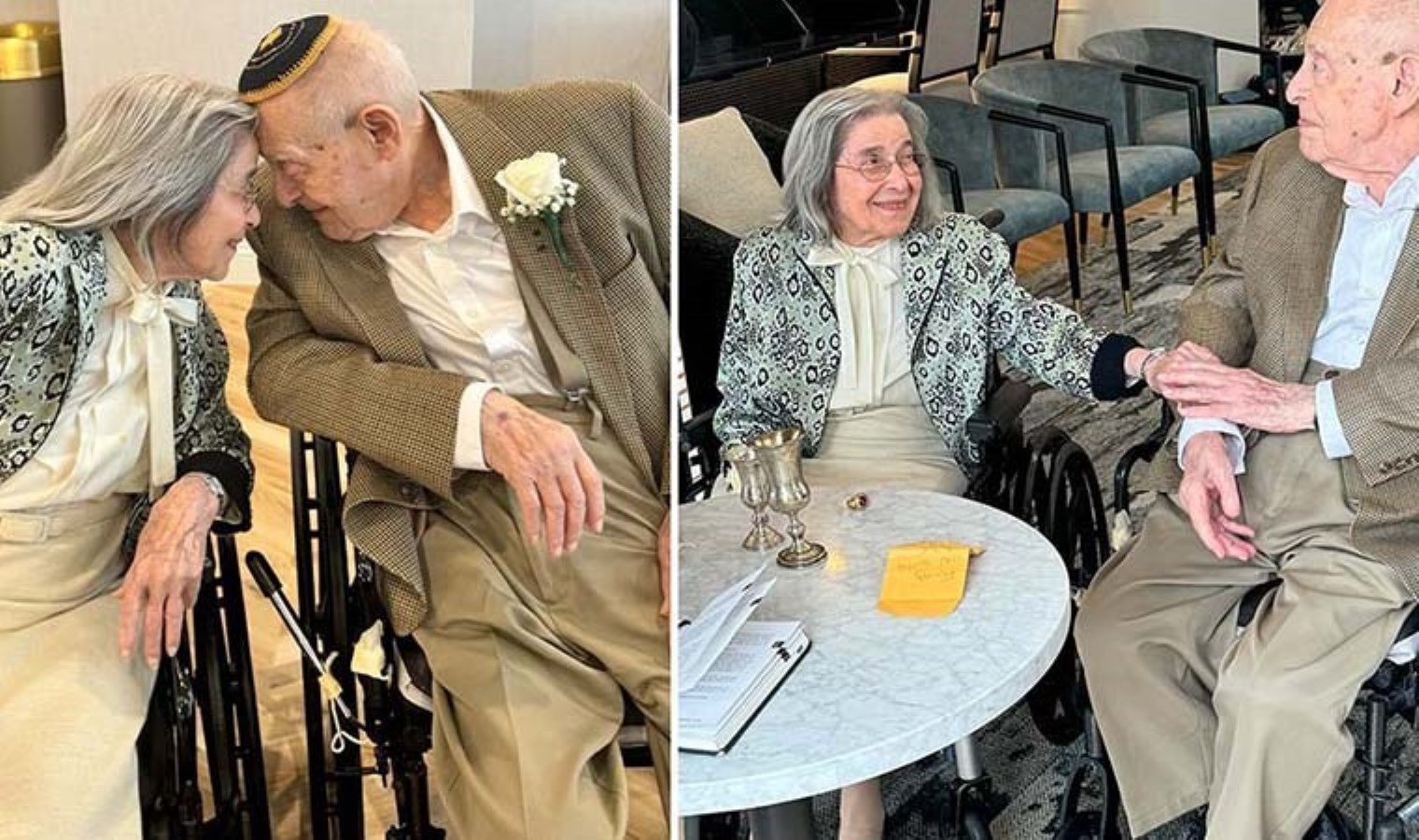 ABD’de 100 yaşında evlenen çift Guinness Rekorlar Kitabı’na girdi