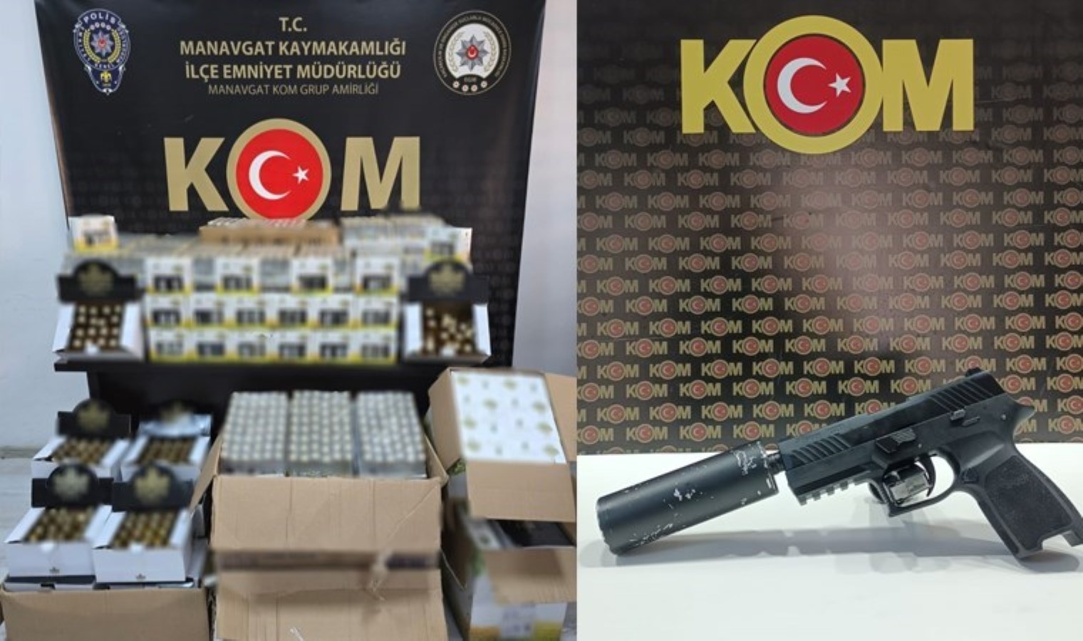 Antalya’da kaçak silah ve tefecilik operasyonu: Interpol’ün aradığı şahıs yakalandı