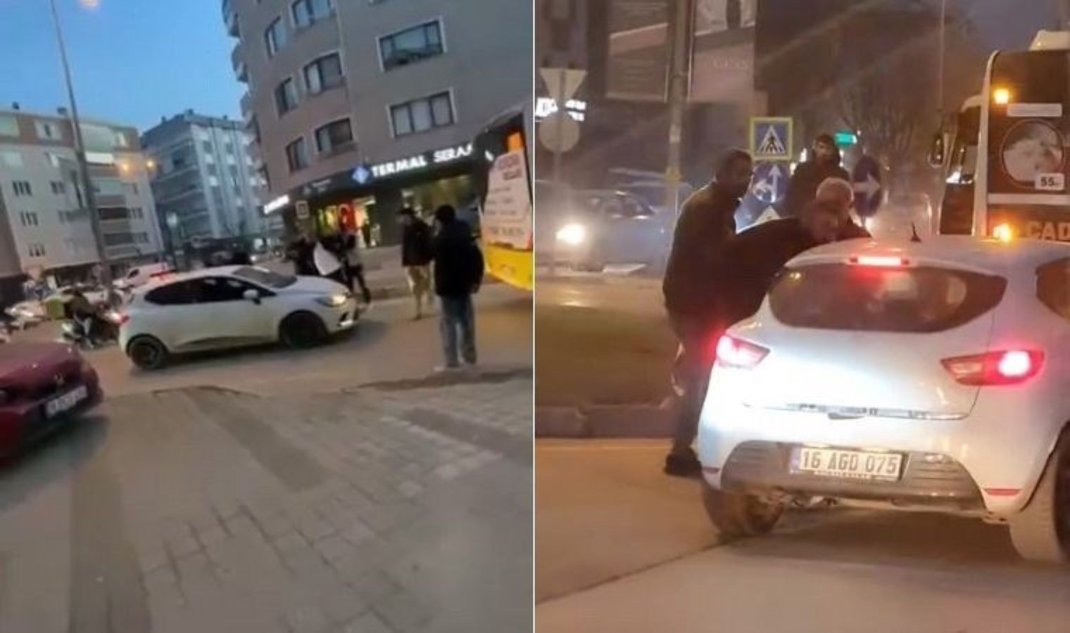 Bursa’da yol verme kavgası: Otobüs şoförünün görevine son verildi