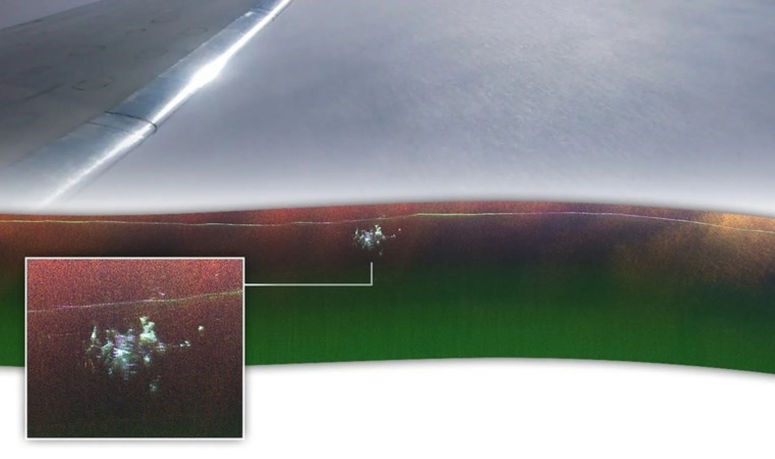 Buzulun altında terk edilmiş ‘askeri üs’ keşfedildi