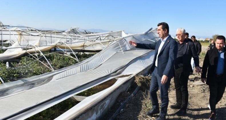 CHP Antalya’da afet bölgesinde: ‘Zararların kesinlikle karşılanması gerekir’