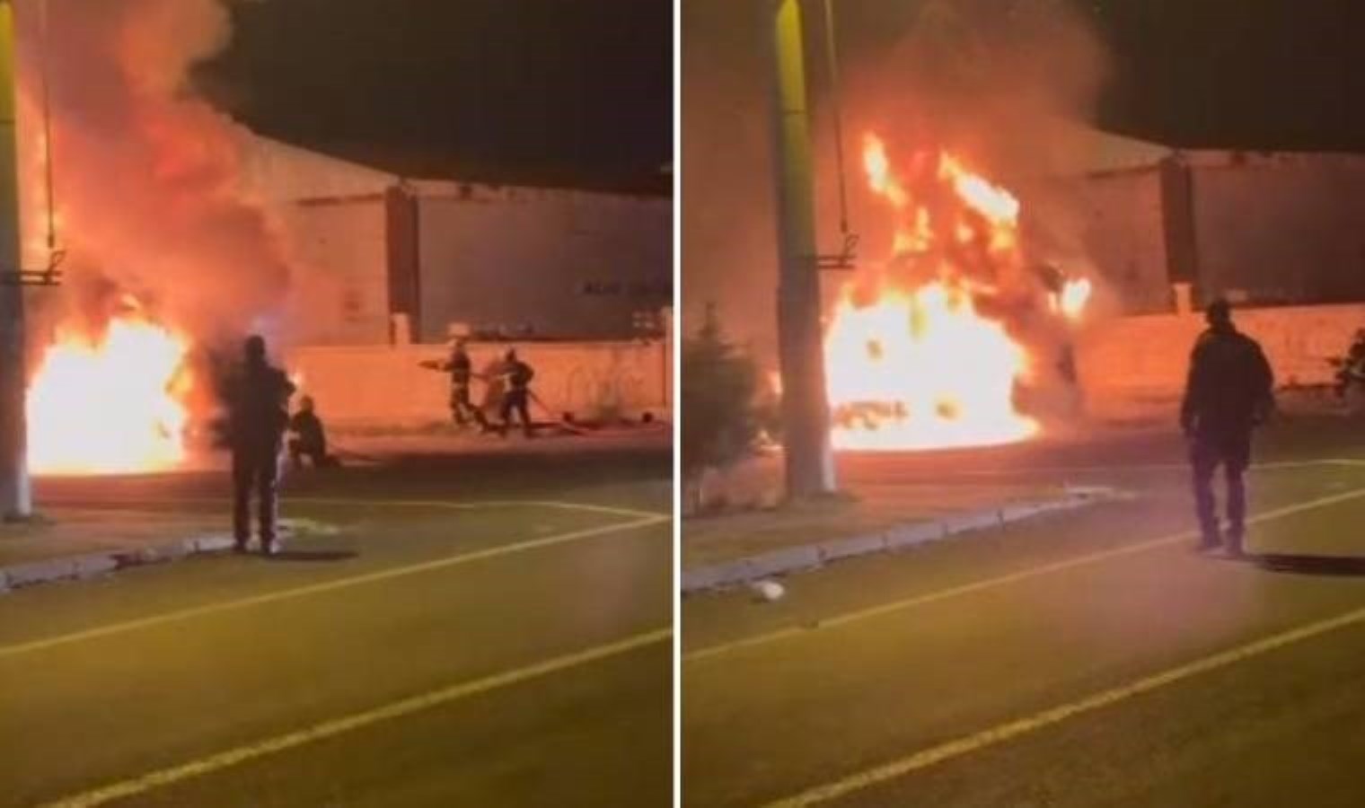 Diyarbakır’da 3 araç kundaklandı… Terör şüphelisi gözaltına alındı