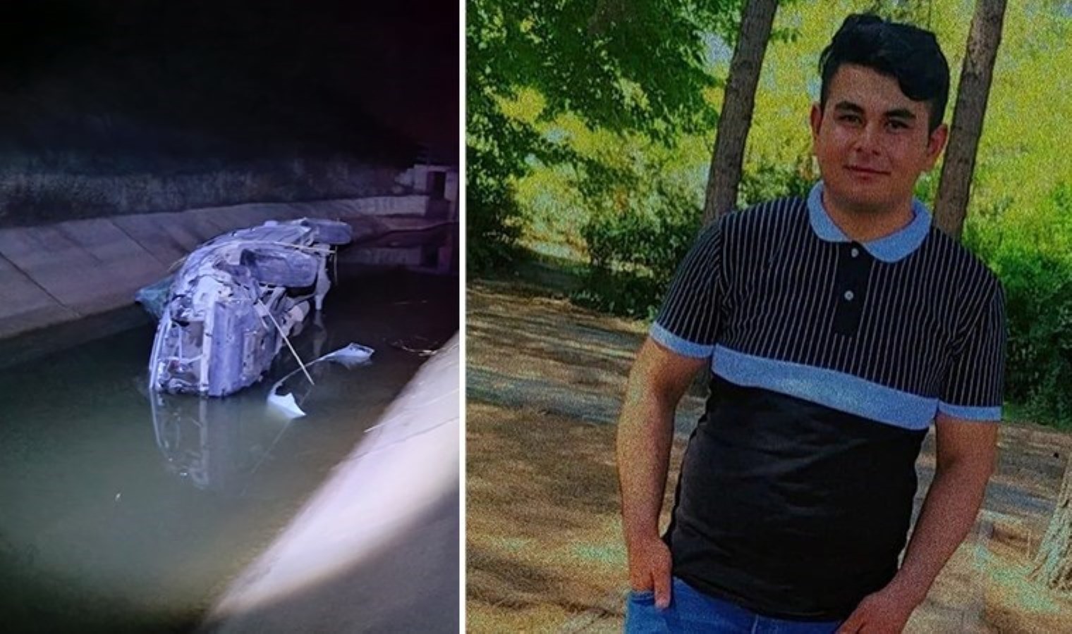 Diyarbakır’da otomobil su kanalına düştü: 20 yaşındaki Serkan hayatını kaybetti