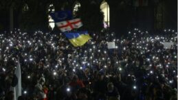 Gürcistan’da AB protestosu: Polis ile eylemciler arasında arbede