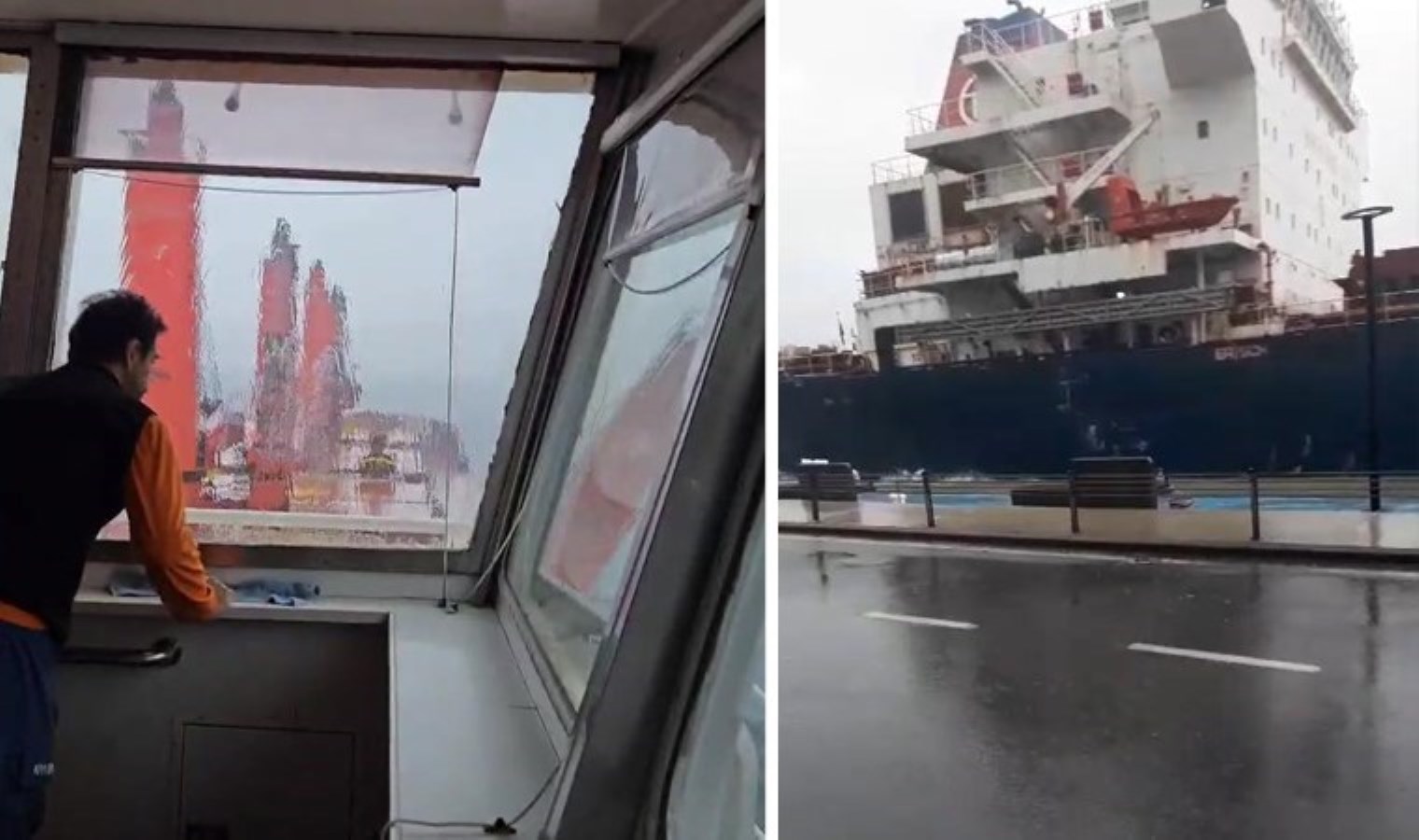 İstanbul Boğazı’nda korku dolu anlar: Beykoz’da akıntıya kapılan gemi son anda kurtuldu!