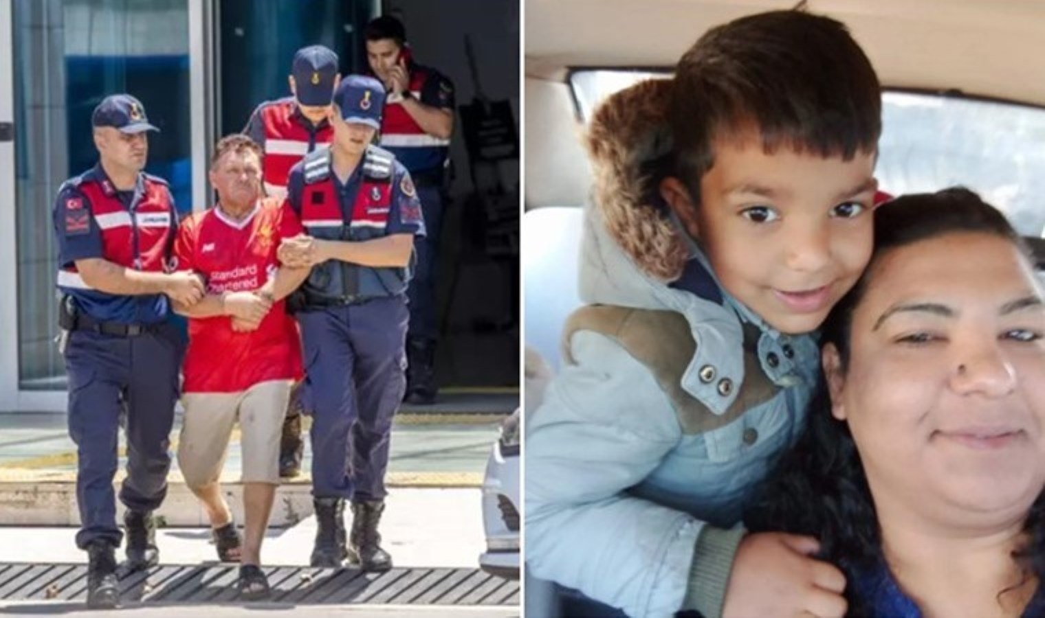 Kadını ve çocuğu canice katleden erkeğe müebbet hapis