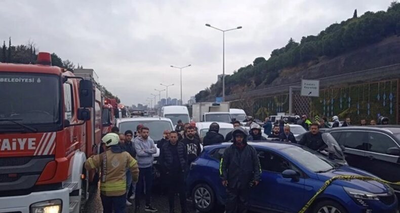 Maltepe’de midibüs devrildi, Ankara yönü trafiğe kapatıldı: 1 ölü, 7 yaralı