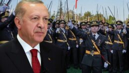 Mecliste teğmenleri eleştiren Erdoğan, ‘seçilmiş’ Kara Harp Okulu öğrencileri ile Saray’da buluştu