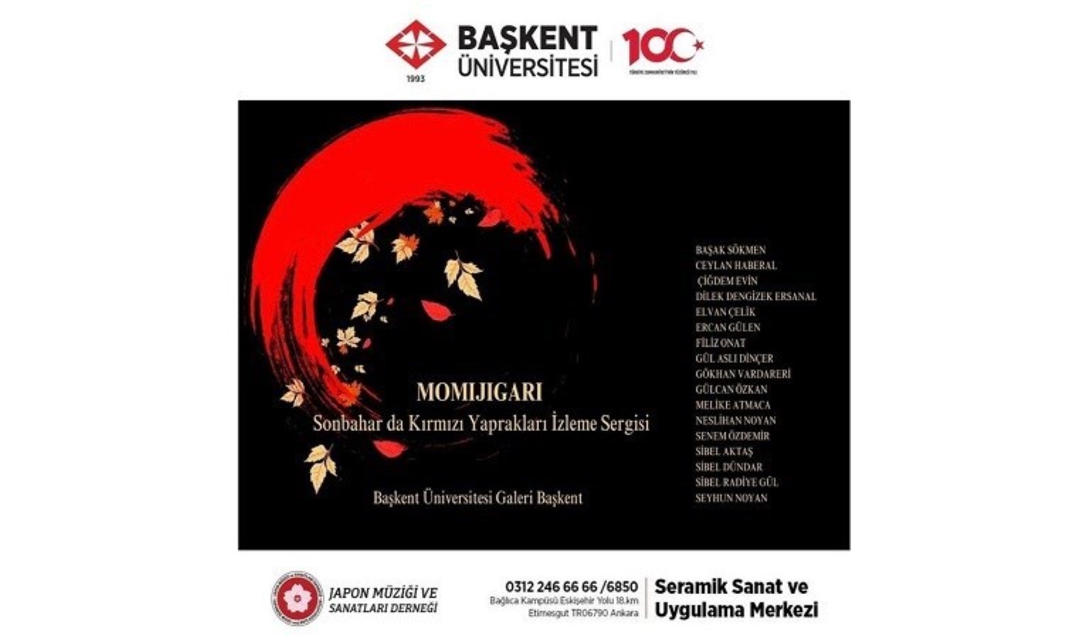 Momijigari: Sonbaharda Kırmızı Yaprakları İzleme Sergisi