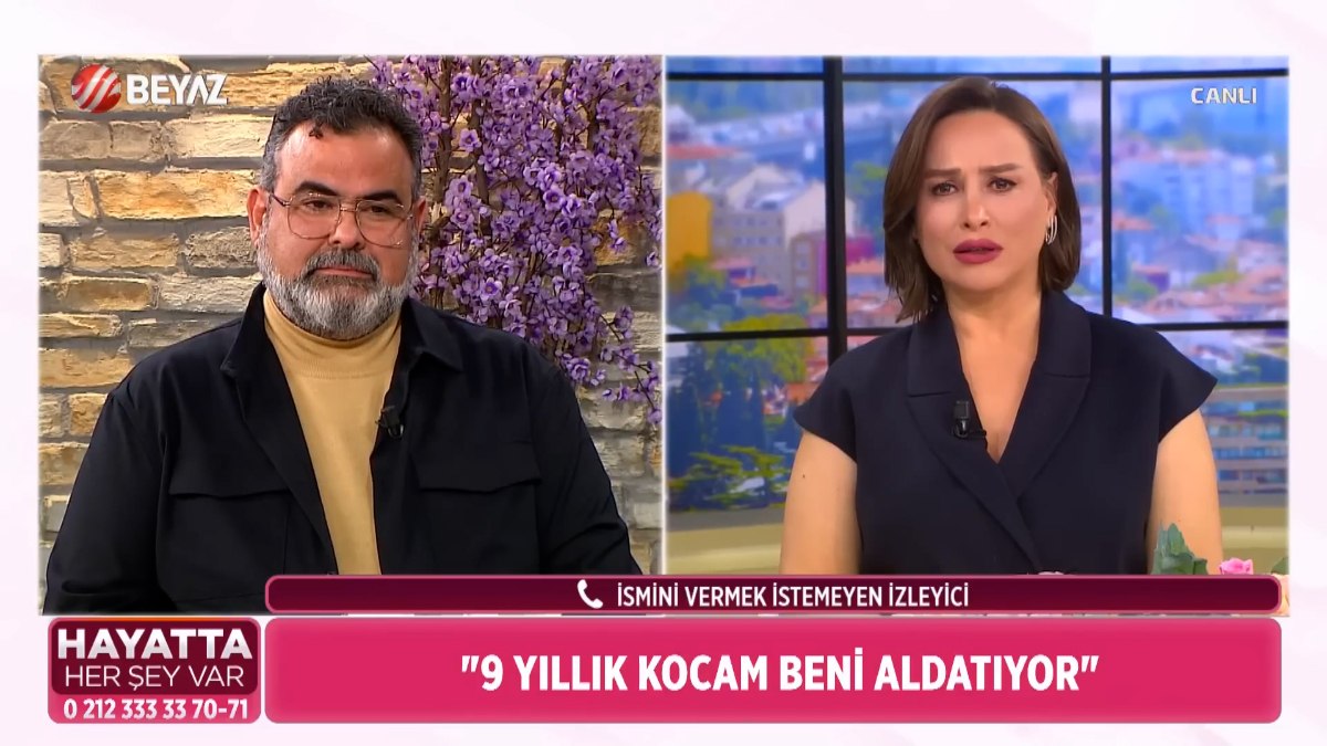 Nur Viral’e bağlanan seyirci: Kocam beni kadın-erkek fark etmeden aldatıyor