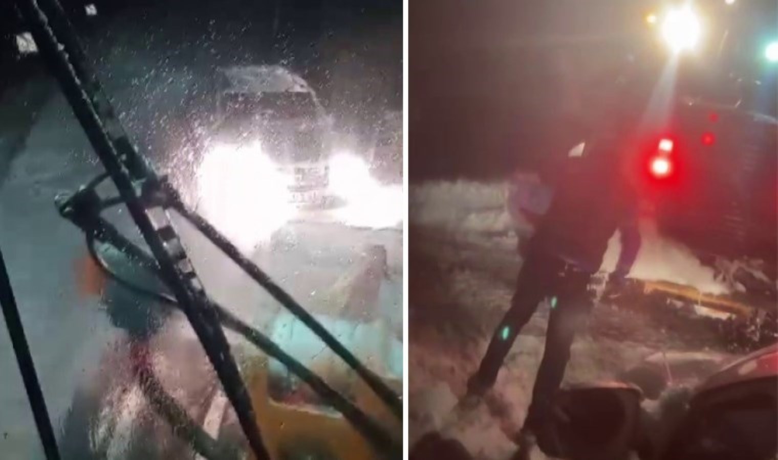 Sivas’ta hareketli akşam: Mahsur kalan işçiler 10 saat sonra kurtarıldı