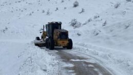 Sivas’ta kar yağışı… 35 yerleşim yerine ulaşılamıyor!