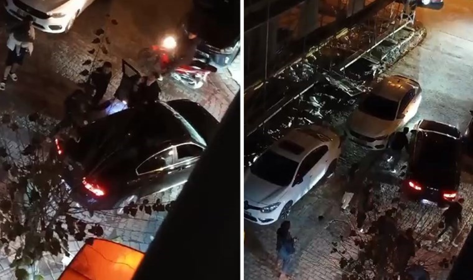 Sultangazi’de bir garip olay: Kavgadan kaçarken park halindeki araçlara çarptı