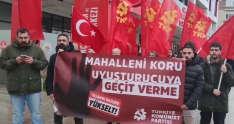 TKP uyuşturucuya karşı Samsun’da eylem yaptı: Yaşamın dozunu yükseltmeye çağrıyoruz!