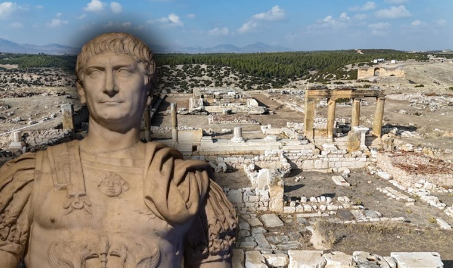 Uşak’ta Roma İmparatoru Hadrianus’a ithaf edilen yazıt bulundu