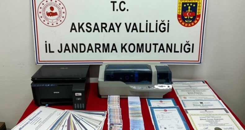 32 suç kaydı var… ‘Sahte kimlik’ basarken suçüstü yakalandı