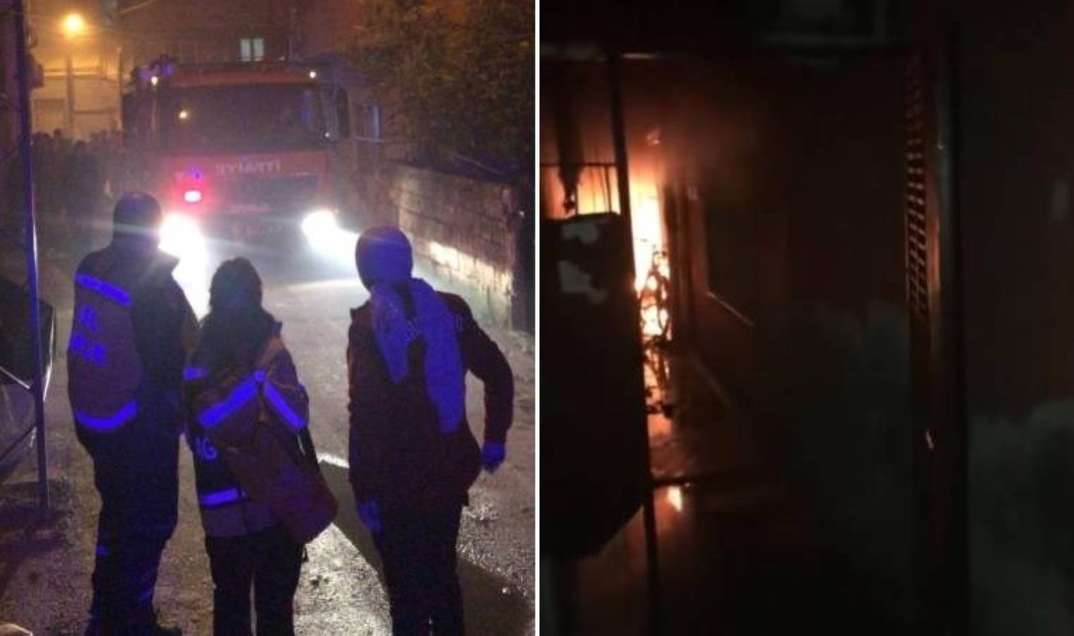 Adana’da pansiyonda korkutan yangın!