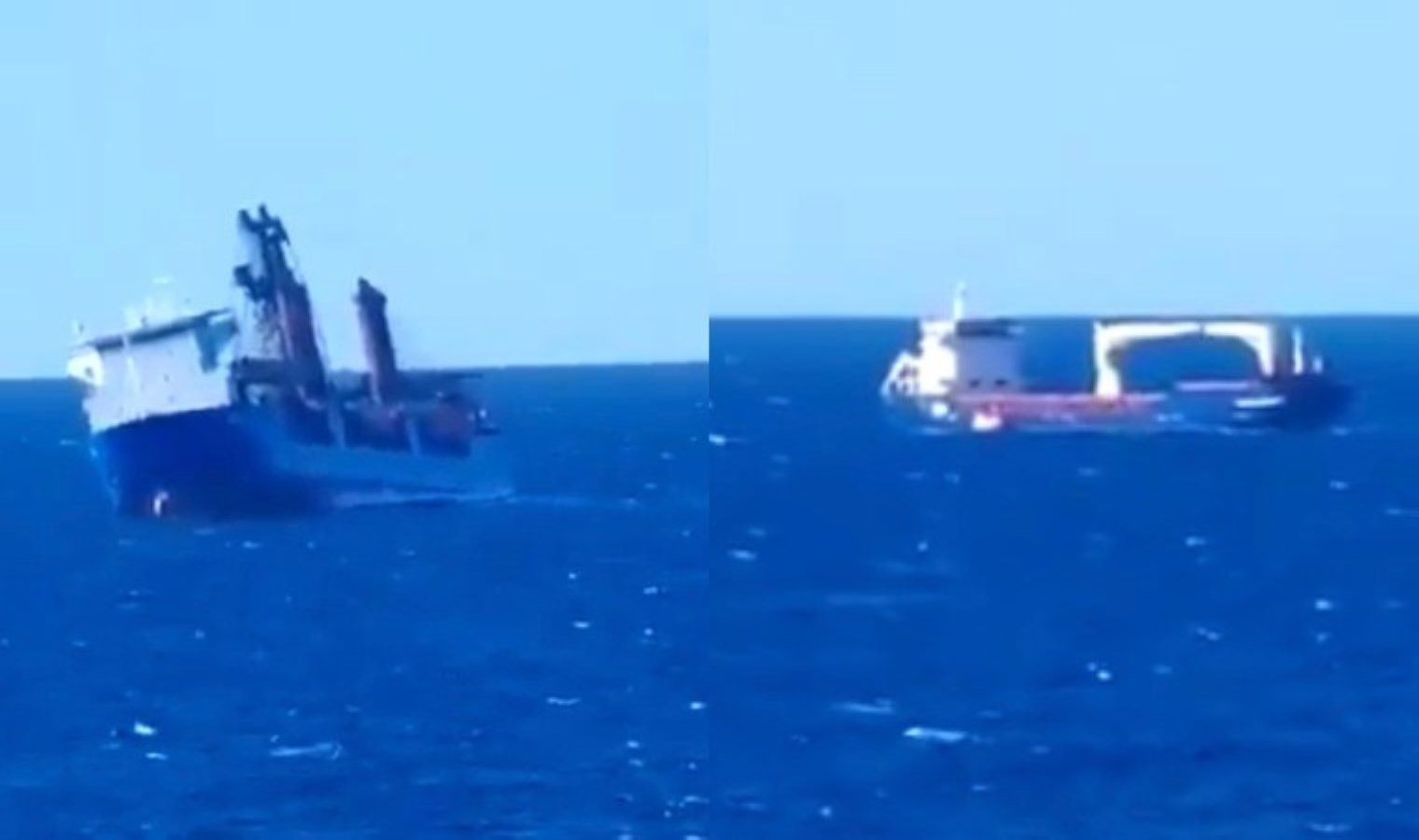 Akdeniz’de korku dolu anlar: Patlamanın ardından battı