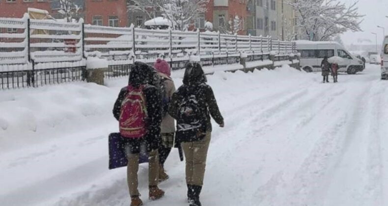 Artvin’de kar etkisi… Eğitime 1 gün ara, kamu çalışanlarına idari izin verildi