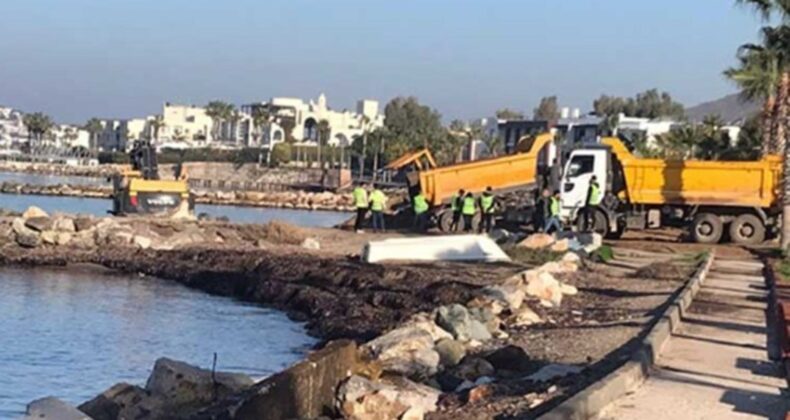 Askeri liman projesinin inşaatı tepkilere karşın hızla sürüyor: Turgutreis’te acele var