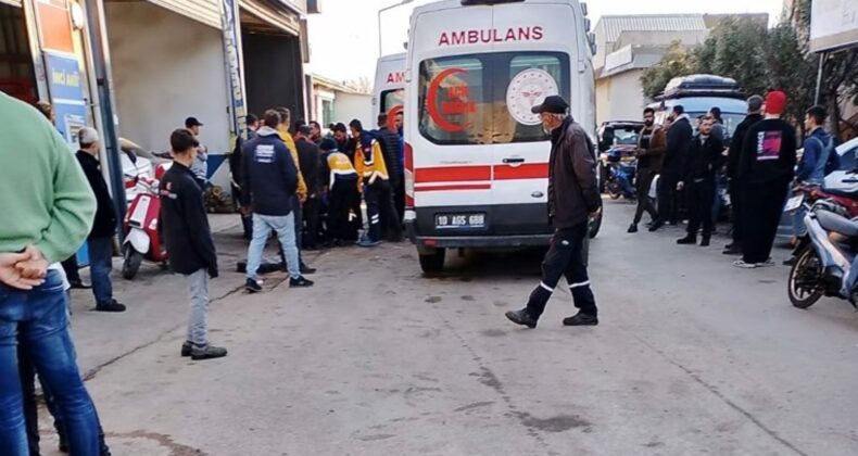 Bandırma’da dehşet anları… Sanayi sitesinde 2 grup arasında silahlı kavga: Baba ve oğul yaralandı!