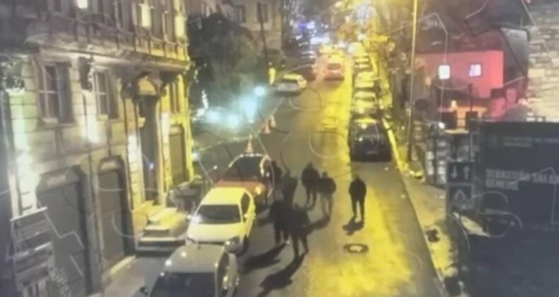 Beyoğlu’nda film gibi olay… Tuzak kurduğu husumetlisini kaçırmak istedi!