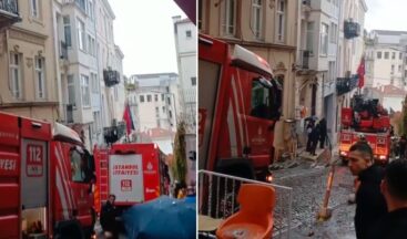 Beyoğlu’nda Masonlar Büyük Locası Derneği’nde yangın!