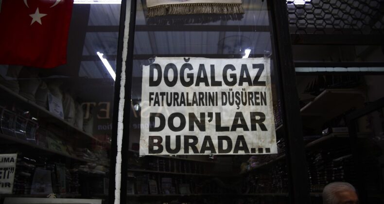 Bursa’da ‘doğalgaz faturasını düşüren don afişi’ satışları artırdı