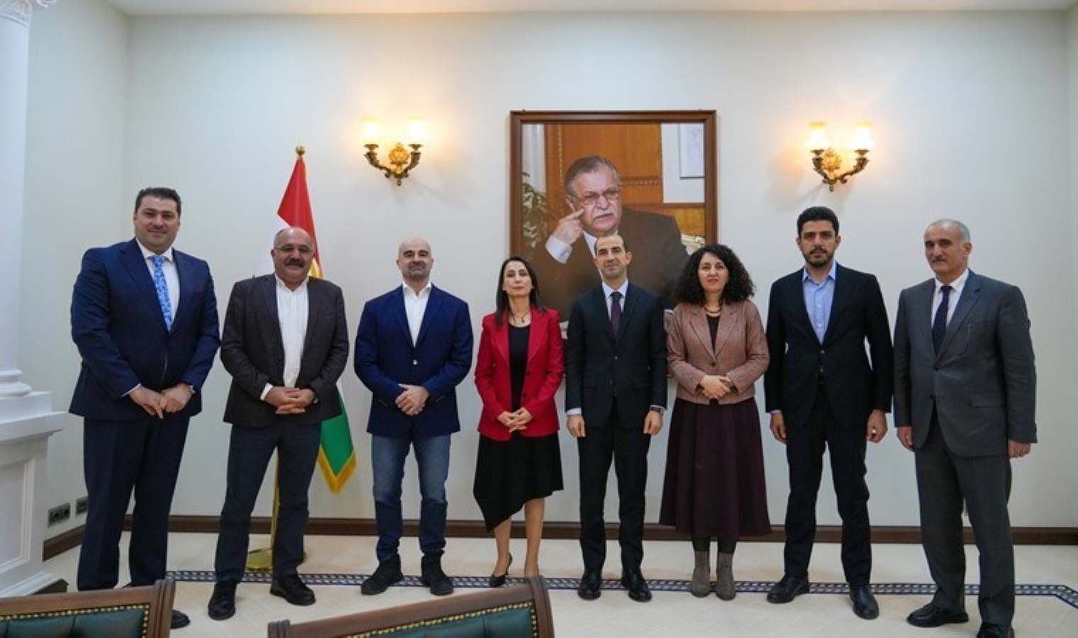 DEM Parti’den Erbil ziyareti: Heyet Talabani ile görüştü
