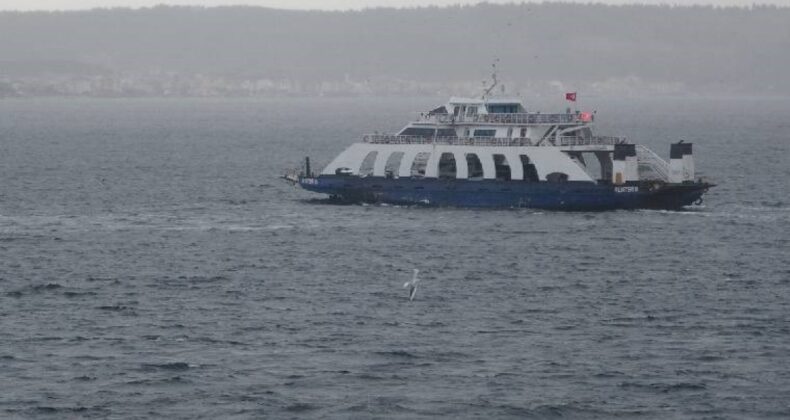 Deniz ulaşımına fırtına engeli: Bozcaada ve Gökçeada seferleri iptal edildi!