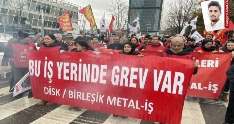 Emekçinin hakkı için sürdürdüğü mücadele yasaklanırken işverene destek sürüyor: İşçiye yok, patrona var!