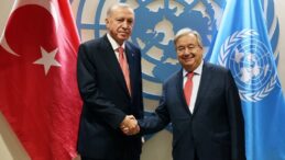 Erdoğan, BM Genel Sekreteri Guterres ile Suriye’yi görüştü