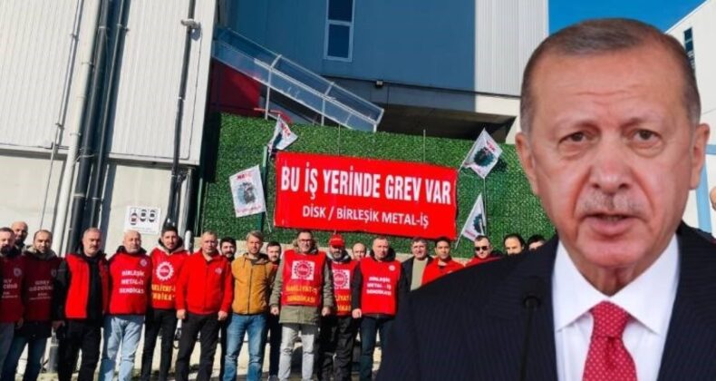 Erdoğan’ın grev yasağı kararına tepkiler sürüyor: ‘Metal işçilerinin yanındayız’