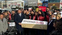 Esenyurt’ta ‘Adalet öldü’ tabutlu Demokrasi Nöbeti