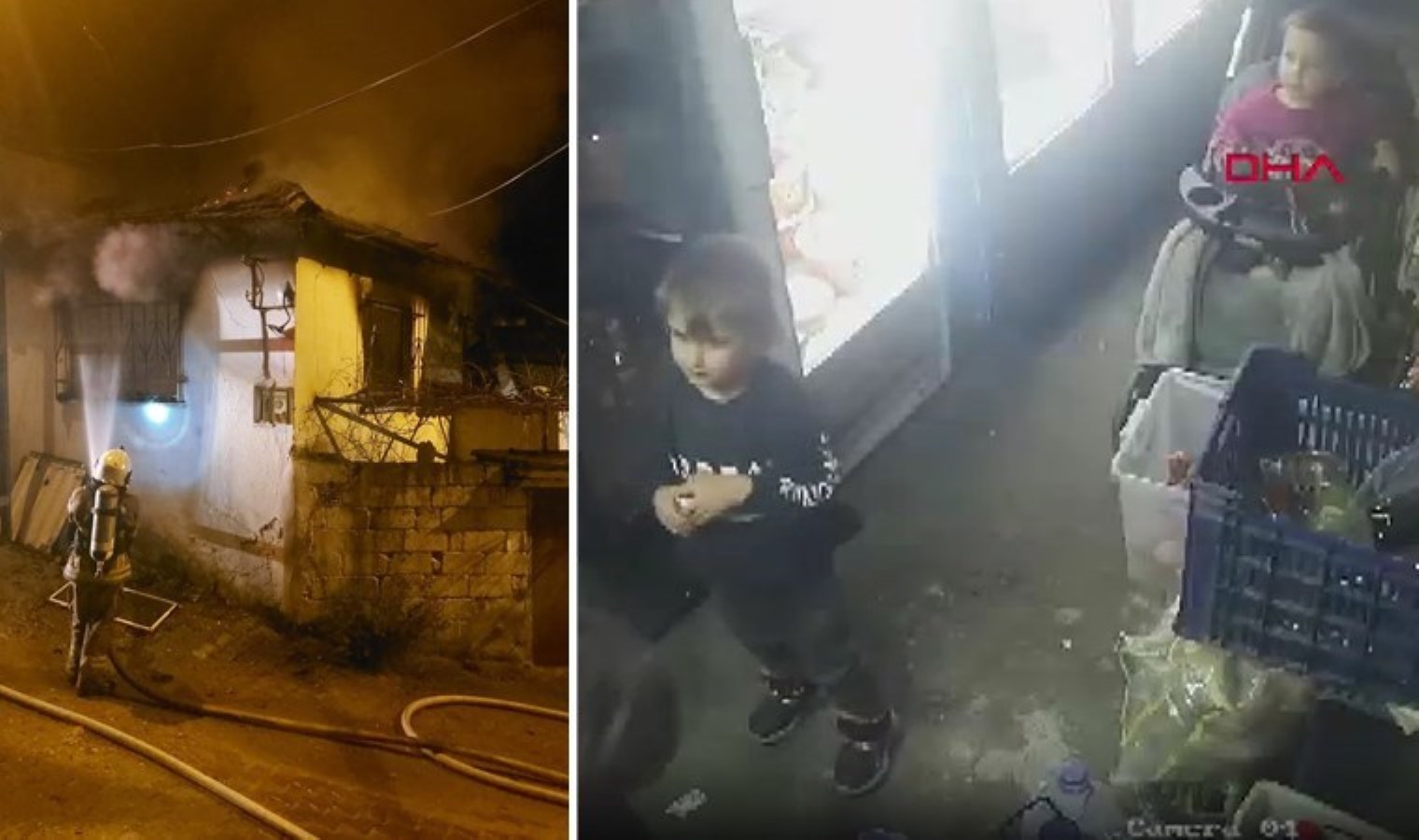 Evde çıkan yangında ölen 2 kardeşin son görüntüleri ortaya çıktı: ‘Bir ihmal olduğunu düşünüyoruz…’