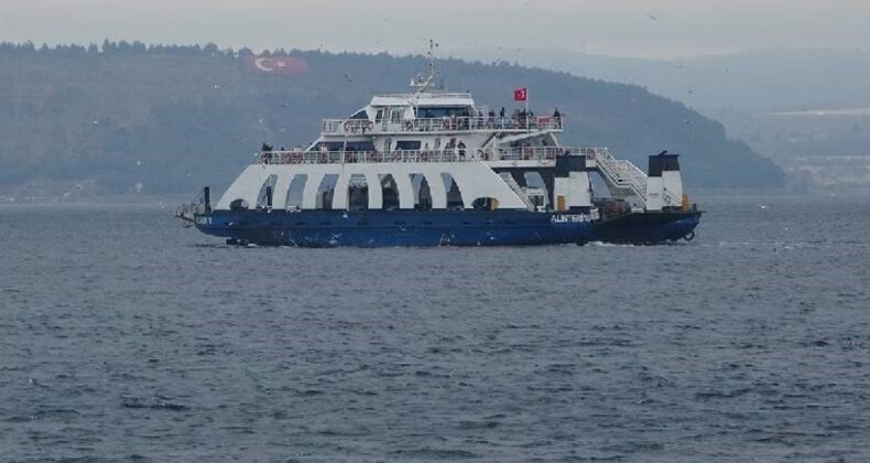 Gökçeada ile Bozcaada feribot seferlerine ‘olumsuz hava’ engeli!