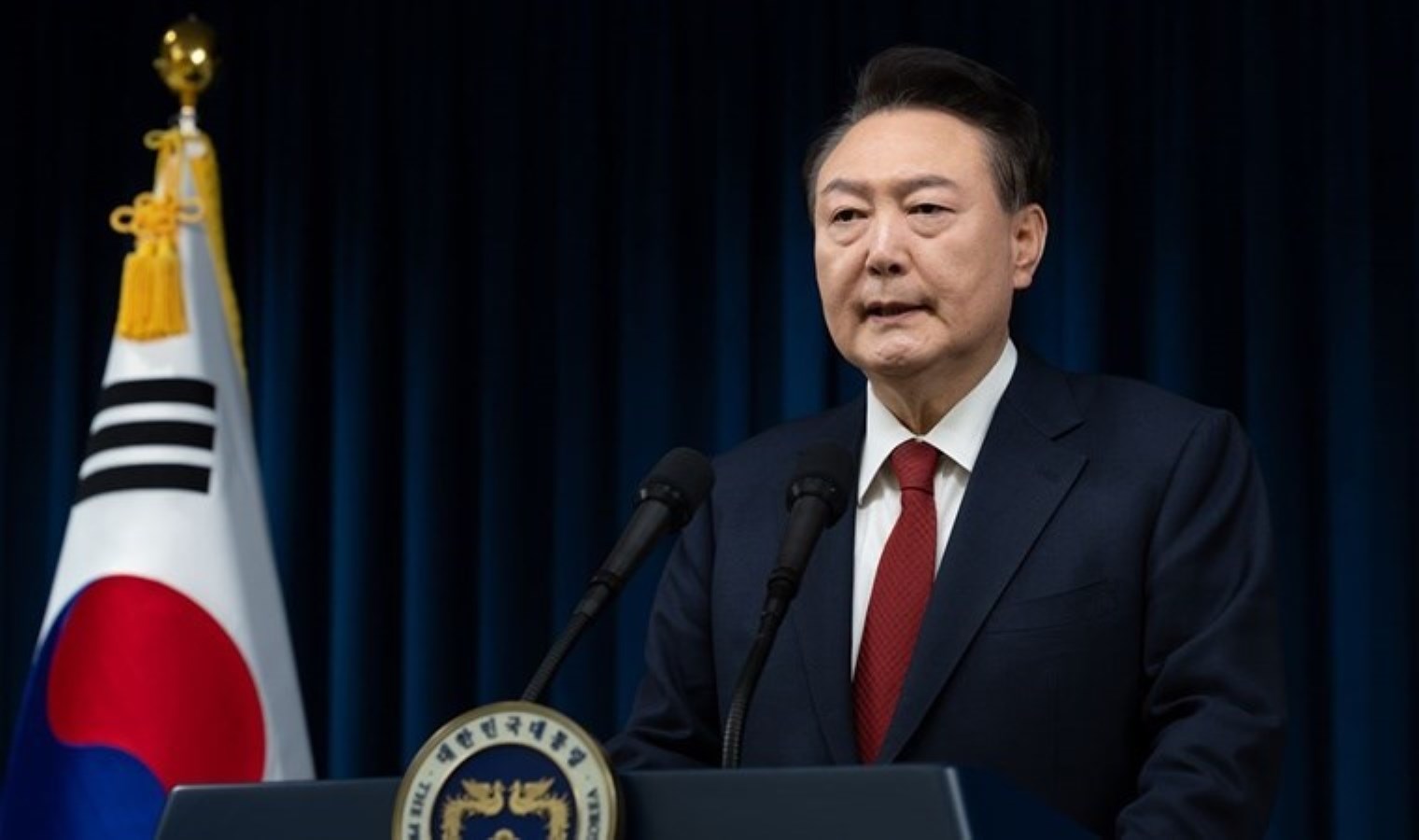 Güney Kore Meclisinde hakkında azil önergesi kabul edilen Devlet Başkanı Yoon’dan ilk açıklama: