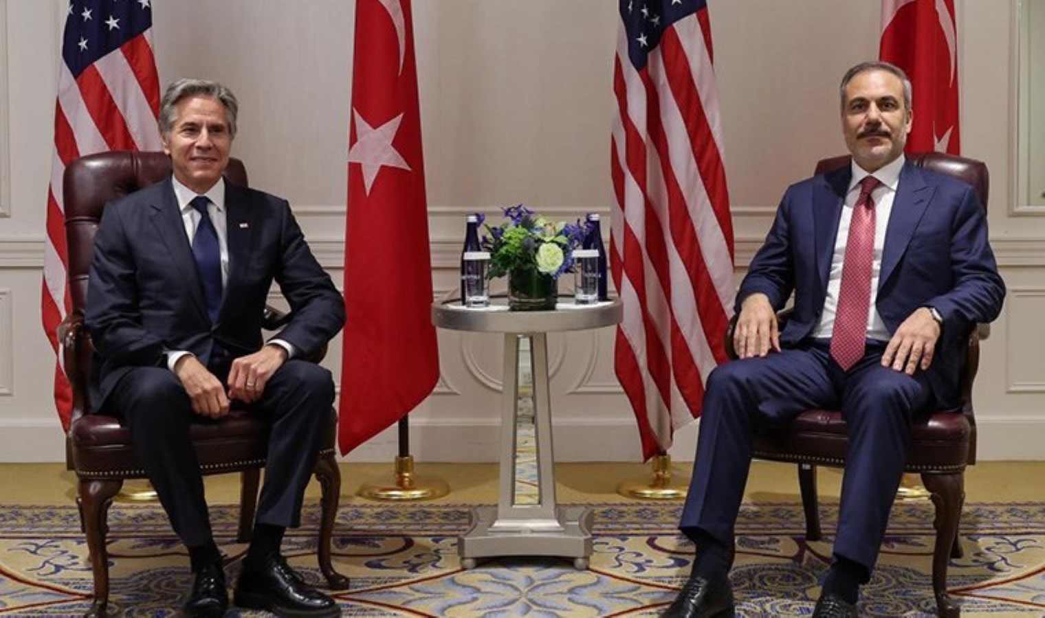 Hakan Fidan, ABD Dışişleri Bakanı Blinken ile Suriye’deki gelişmeleri görüştü