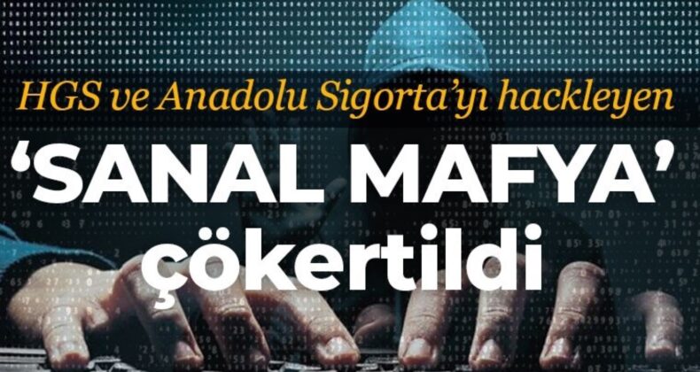 HGS ve Anadolu Sigorta’yı hackleyen ‘sanal mafya’ çökertildi