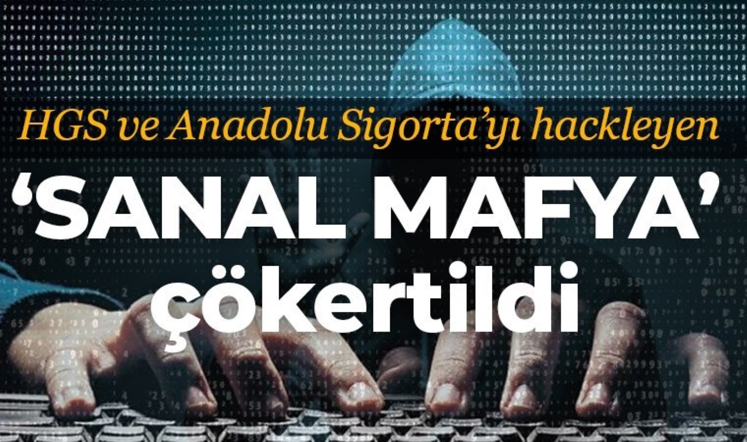 HGS ve Anadolu Sigorta’yı hackleyen ‘sanal mafya’ çökertildi