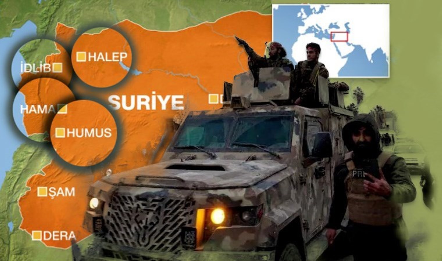 HTŞ ’10 kilometre mesafedeyiz’ dedi… Humus’un Suriye açısından stratejik önemi nedir?