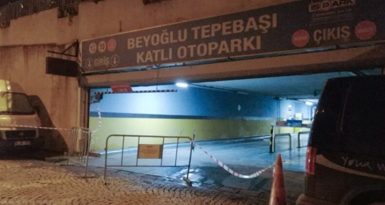 İBB’nin Beyoğlu’ndaki otoparkı tedbir amacıyla boşaltılacak