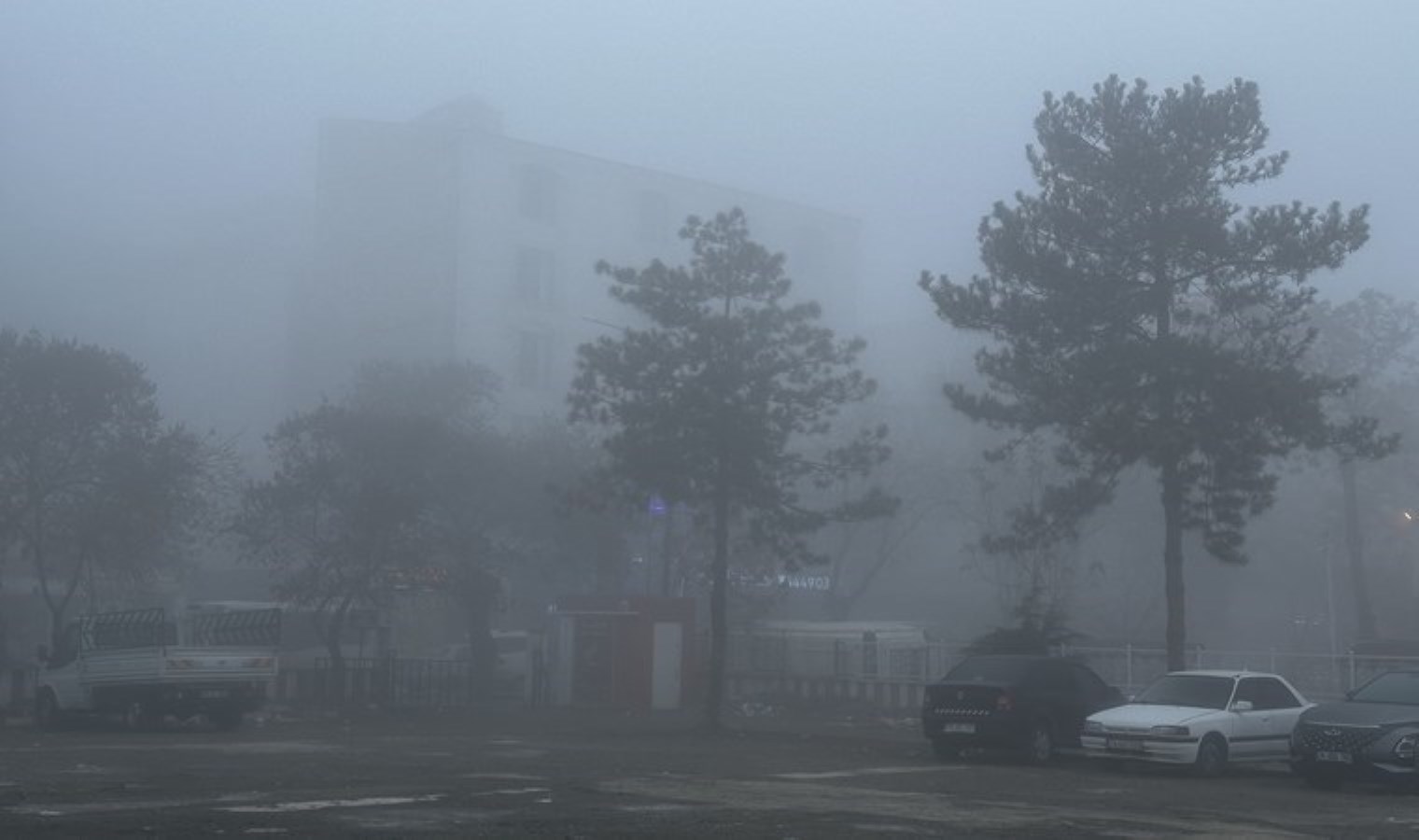 Iğdır’da yoğun sis… Görüş mesafesi düştü!