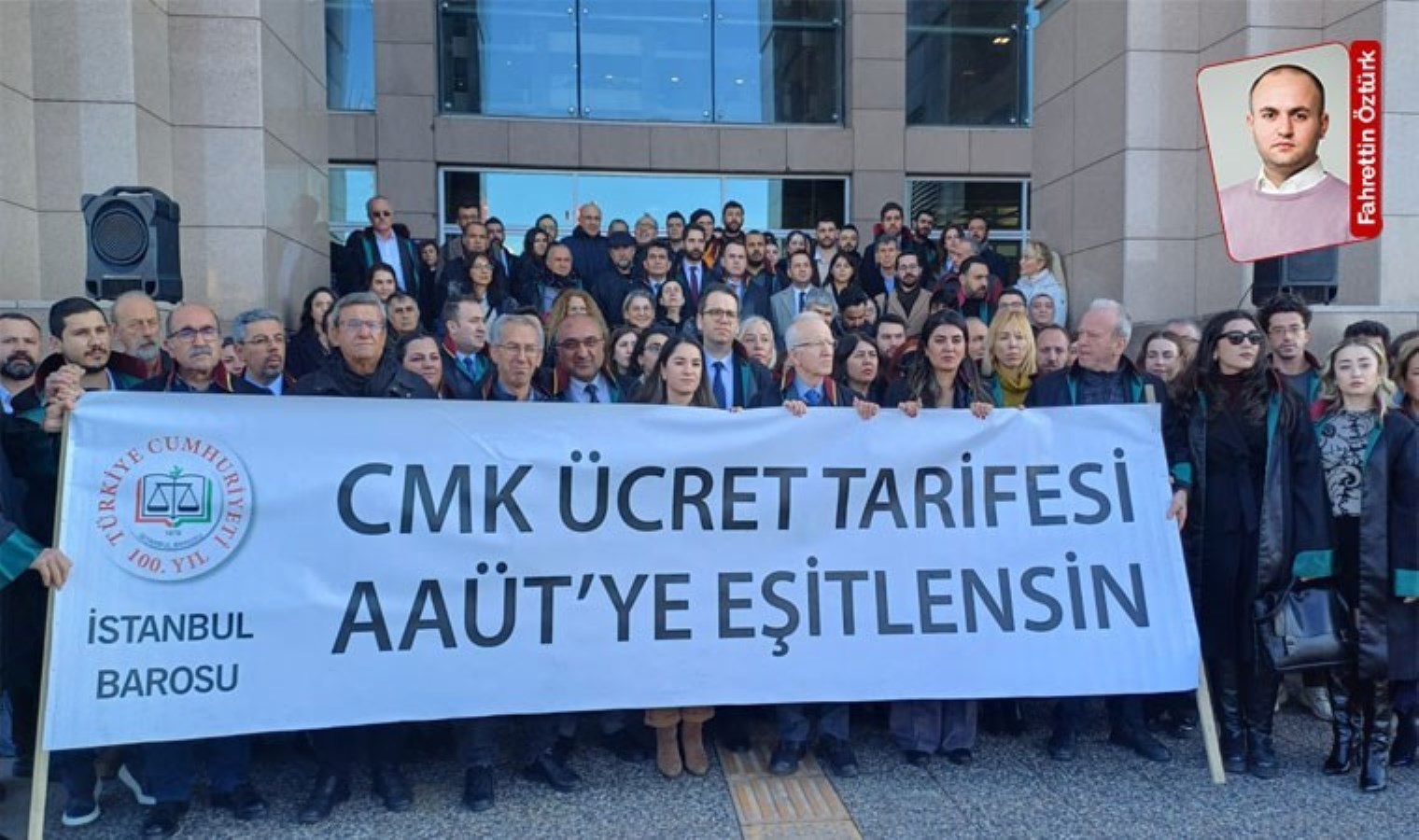 İstanbul Barosu’ndan CMK eylemi: Ücretler avukatlık haysiyetine yaraşır olmalı