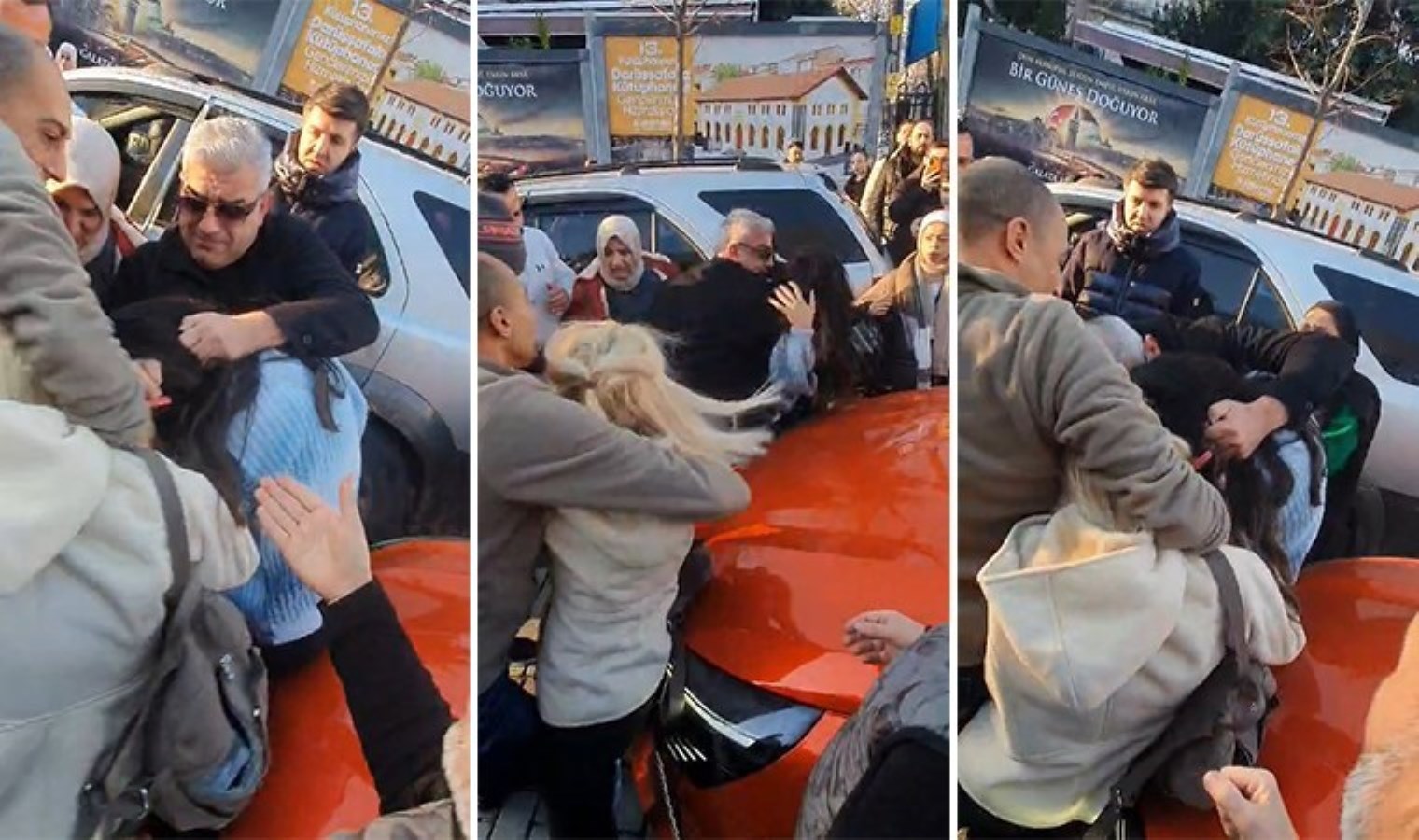 İstanbul Fatih’te ortalık karıştı: ‘Park yeri’ kavgasında turist kadın darbedildi!