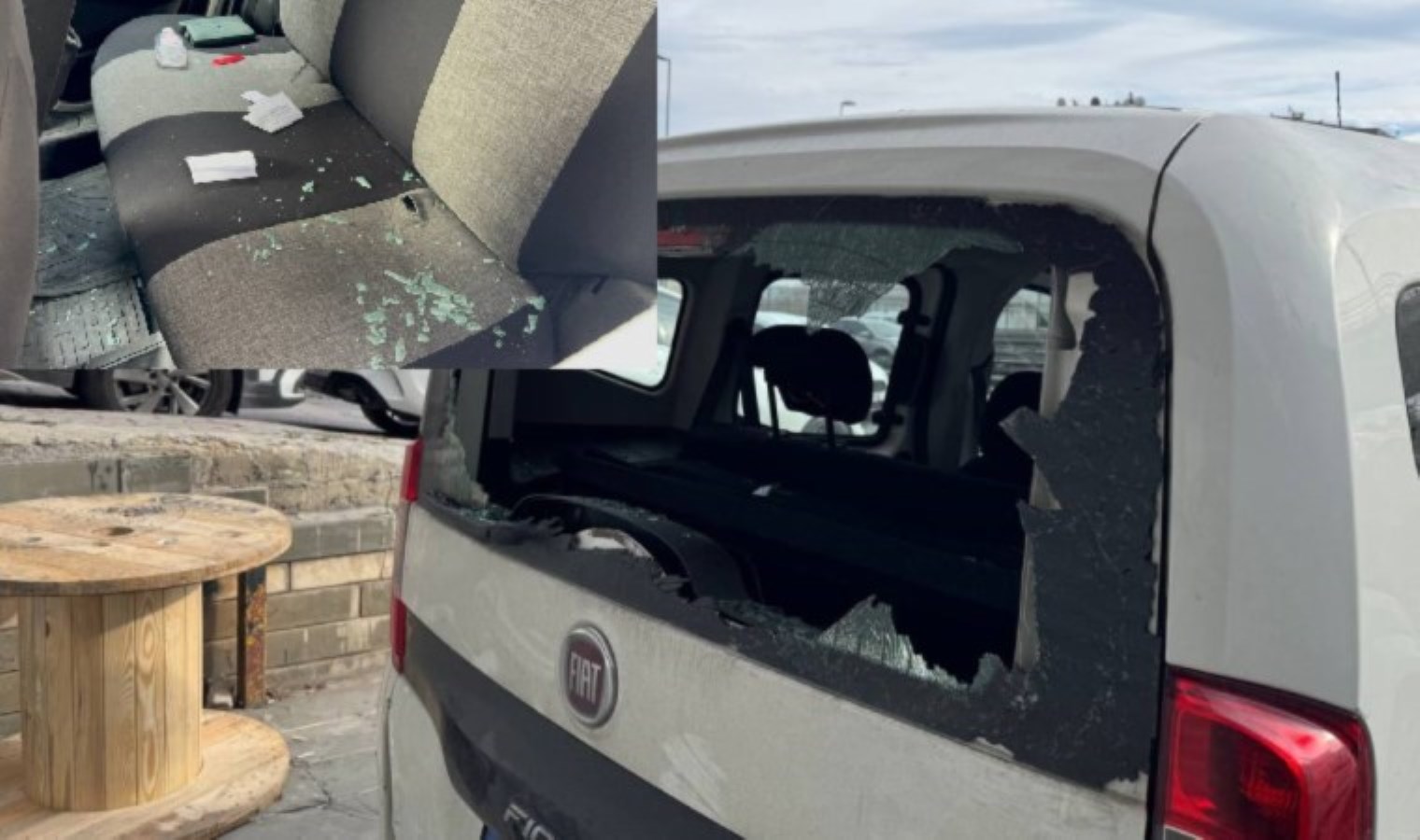 İstanbul’da akılalmaz olay… 7 aracın camını kırıp kaçtı!